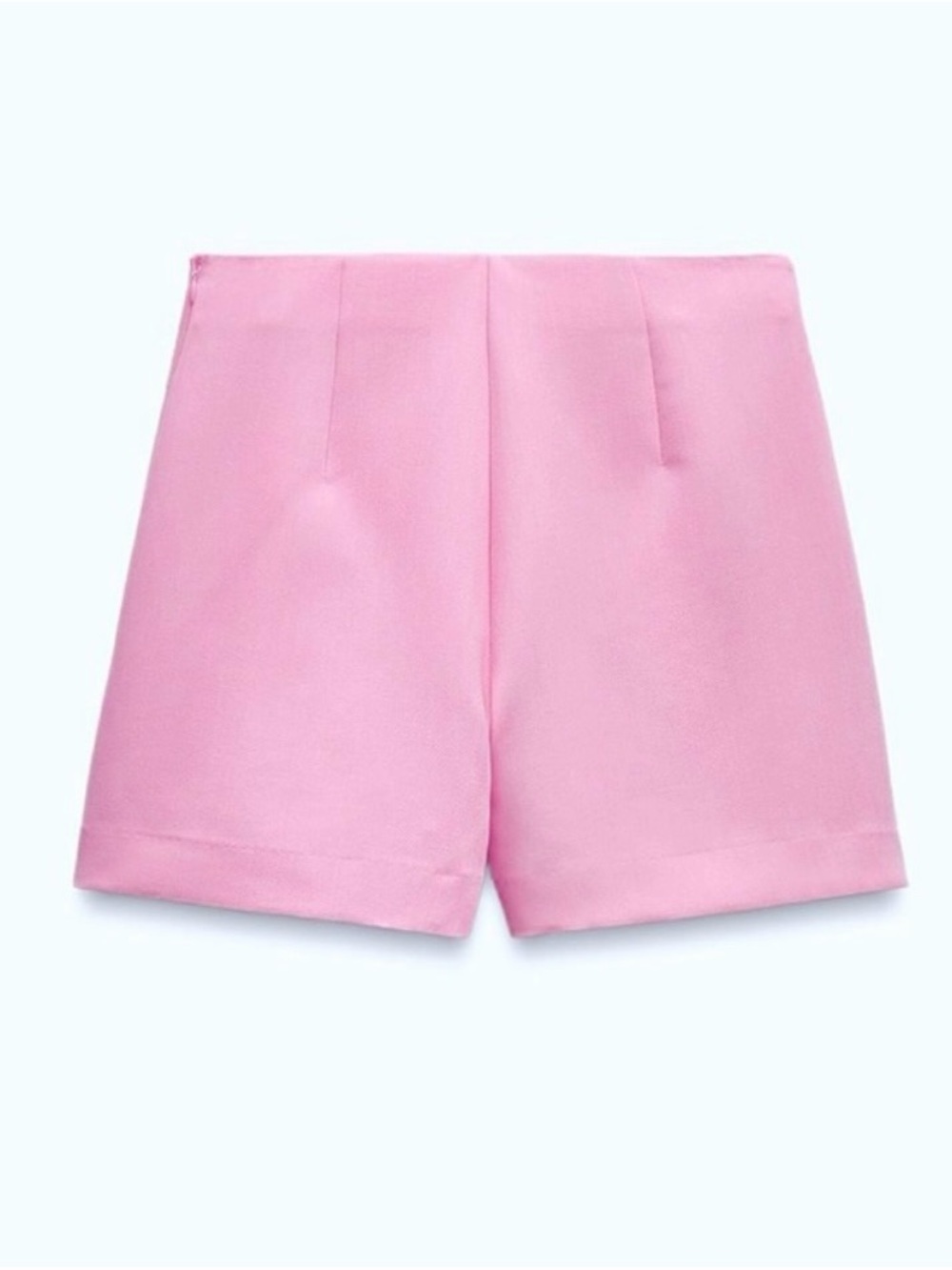 Zara Pink Mini Skort Small | Preppy Coastal Vacation Style - Picture 3 of 4